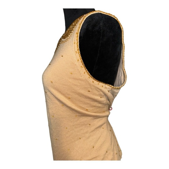 LILLY PULITZER Kate Sweater Size L Beaded Embellished Sleeveless Women's - Picture 6 of 11